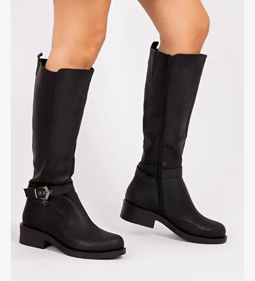 Siyah Kadın Çizme G674240109 - Görsel 1