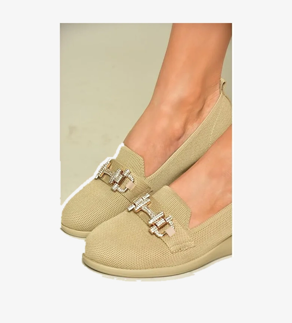 U820019857 Ten Triko Kadın Ayakkabı - Görsel 1