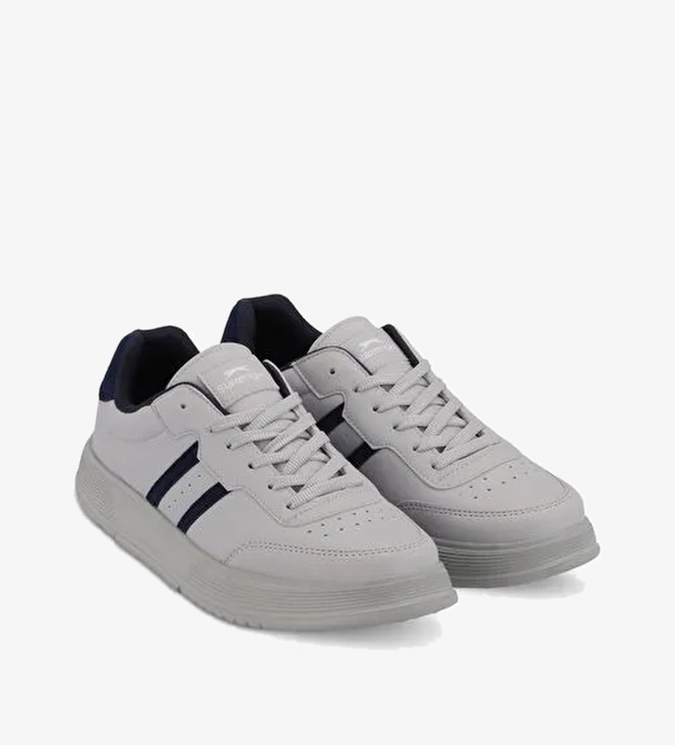 Slazenger ZIPPER I Kadın Gri / Lacivert Günlük Spor Ayakkabısı - Görsel 1