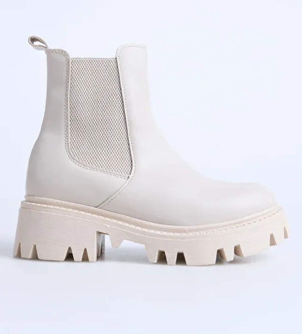 F By Fabrika Bej Kadın Bot BOKIN