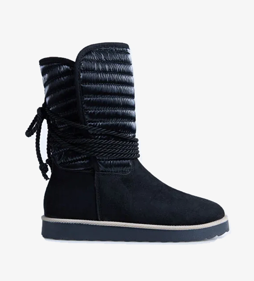 F By Fabrika Siyah Kadın Bot RIO - Görsel 1