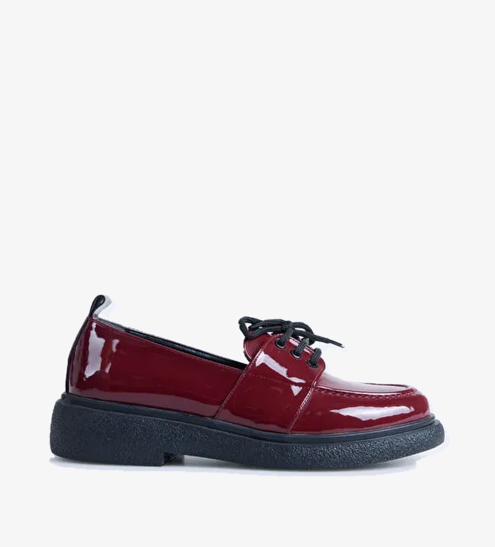 F By Fabrika Bordo Kadın Loafer RINAD