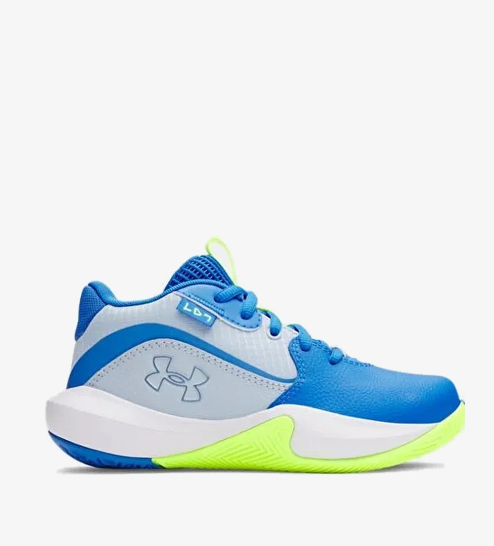 Çocuk UA PS Lockdown 7 Basketbol Ayakkabısı 3028514-453 - Görsel 1