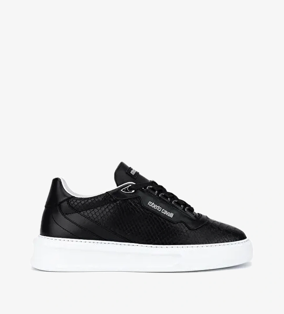 Roberto Cavalli Erkek Hakiki Deri Sneakers & Spor Ayakkabı - Görsel 1