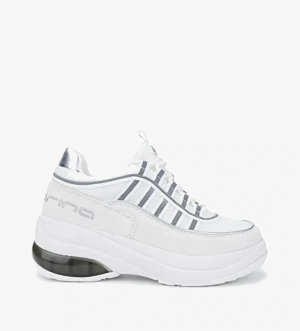 Fornarina Kadın Deri & Tekstil Beyaz Sneakers & Spor Ayakkabı - Görsel 1