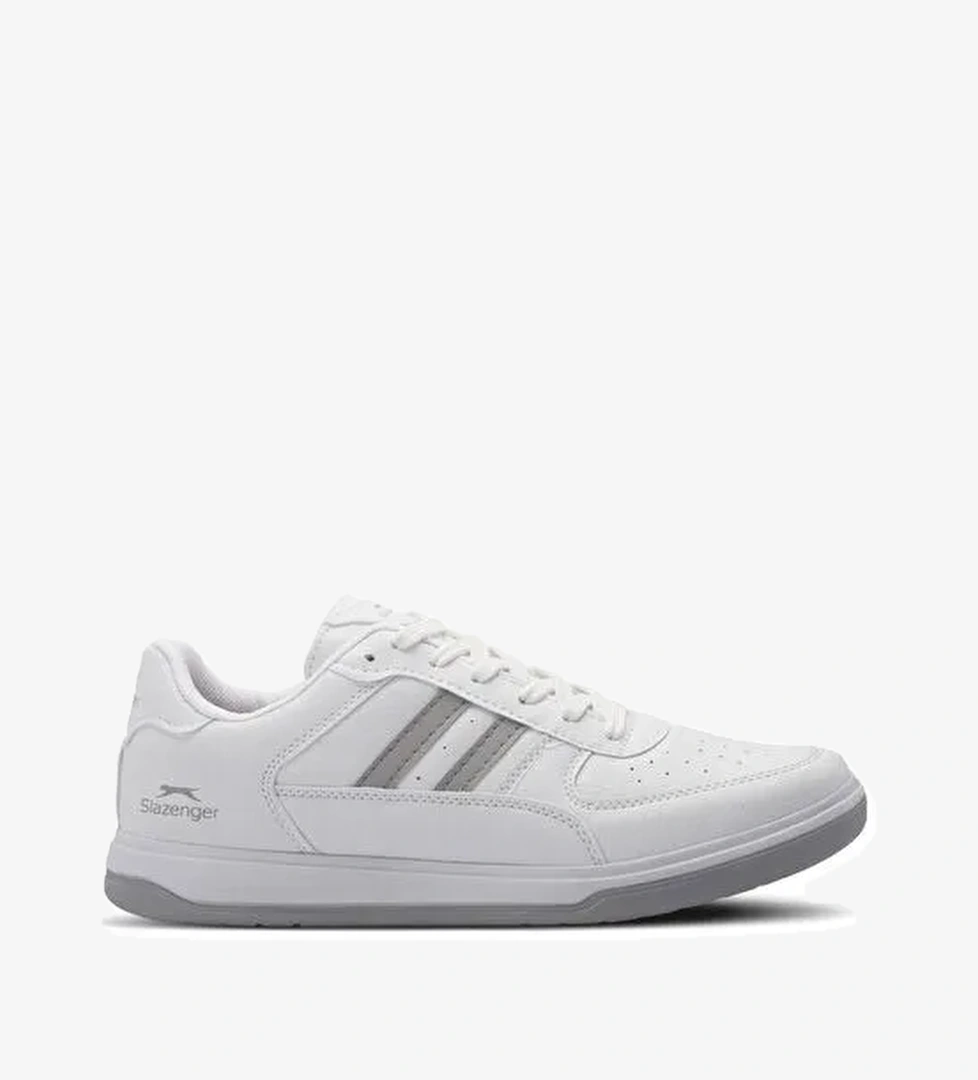 Slazenger ALASTAR I Kadın Sneaker Ayakkabı Beyaz / Gri - Görsel 1