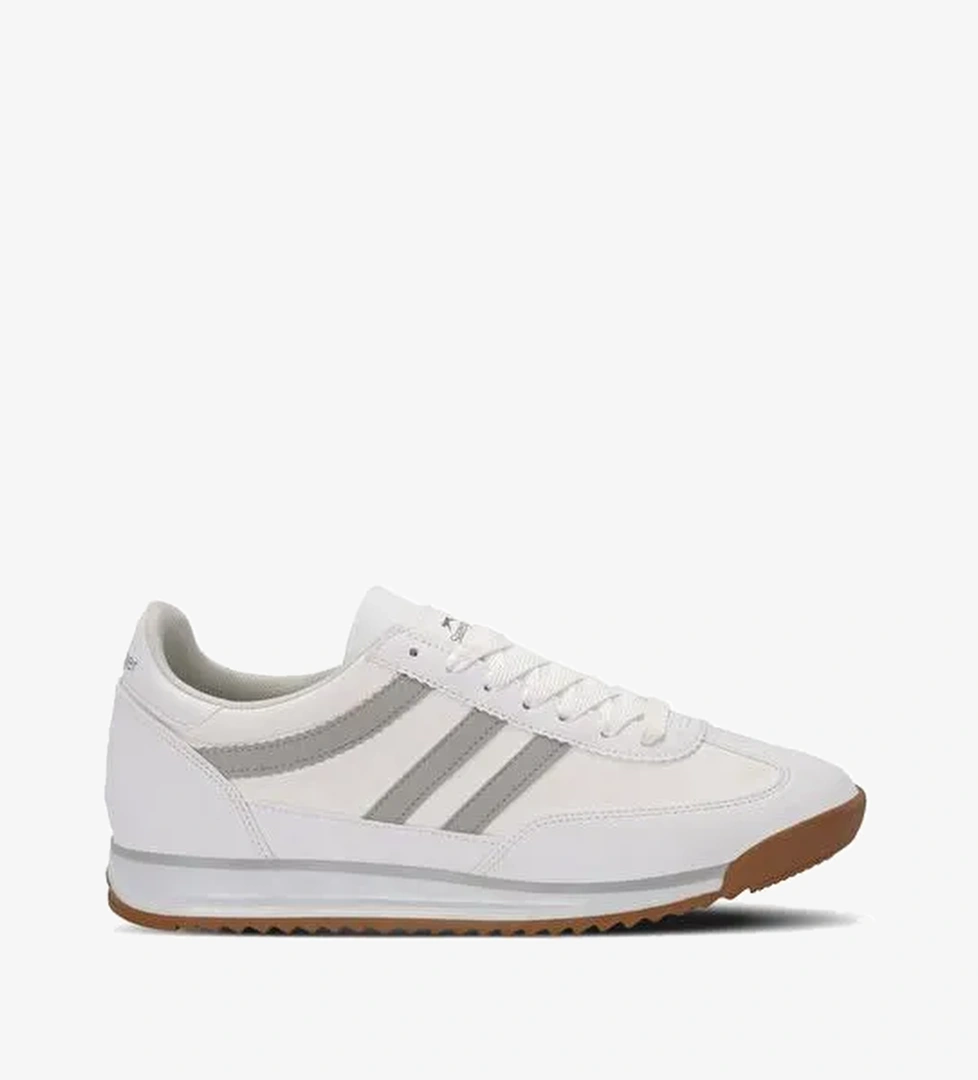 Slazenger OXYGEN I Erkek Beyaz / Gri Günlük Spor Ayakkabısı - Görsel 1