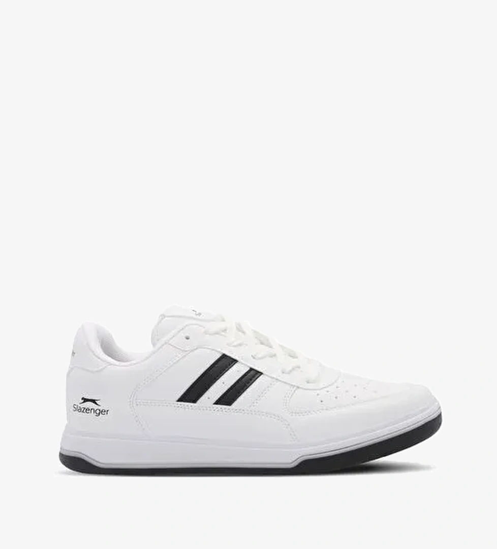 Slazenger ALASTAR I Kadın Sneaker Ayakkabı Beyaz / Siyah - Görsel 1