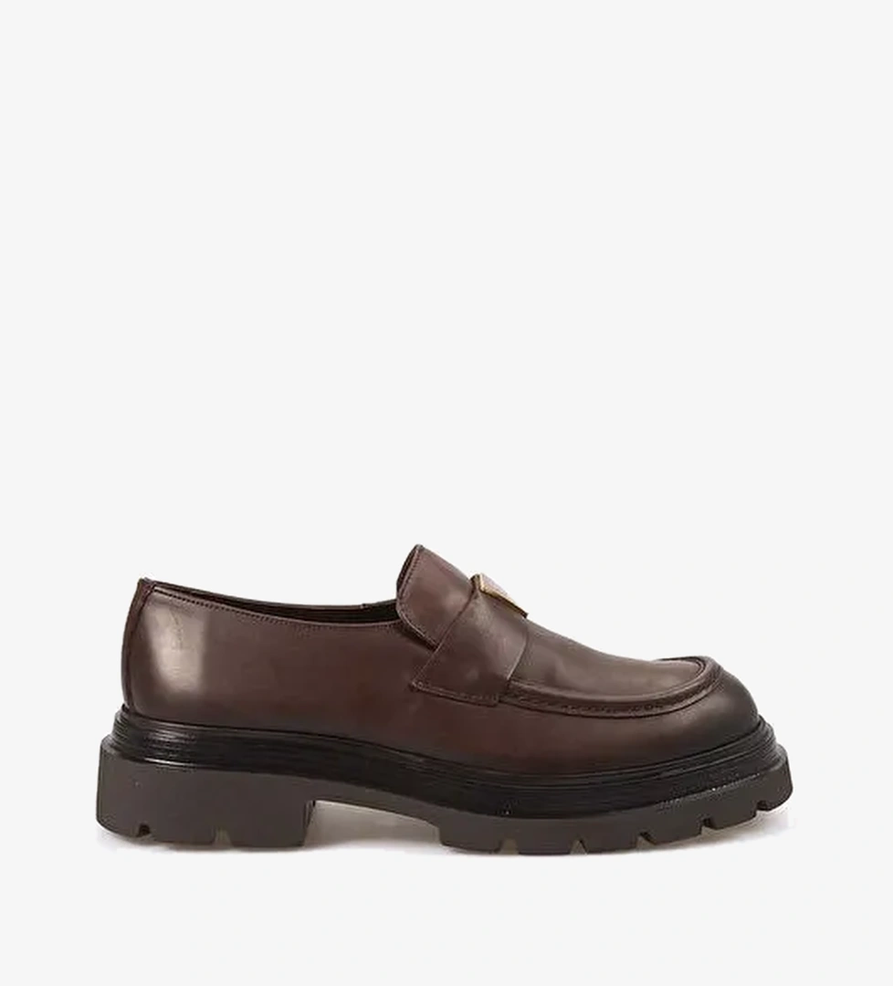 Kemal Tanca Hakiki Deri Erkek Günlük Ayakkabı 2704 - Görsel 1