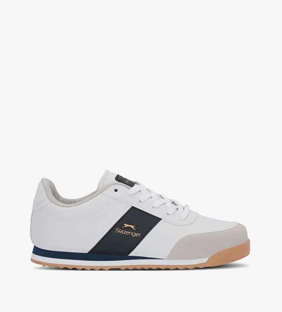 Slazenger PROTECT I Erkek Beyaz / Lacivert Günlük Spor Ayakkabısı - Görsel 1