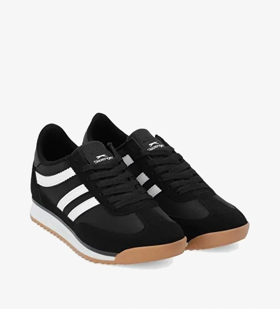 Slazenger OXYGEN I Erkek Siyah / Beyaz Günlük Spor Ayakkabısı - Görsel 1