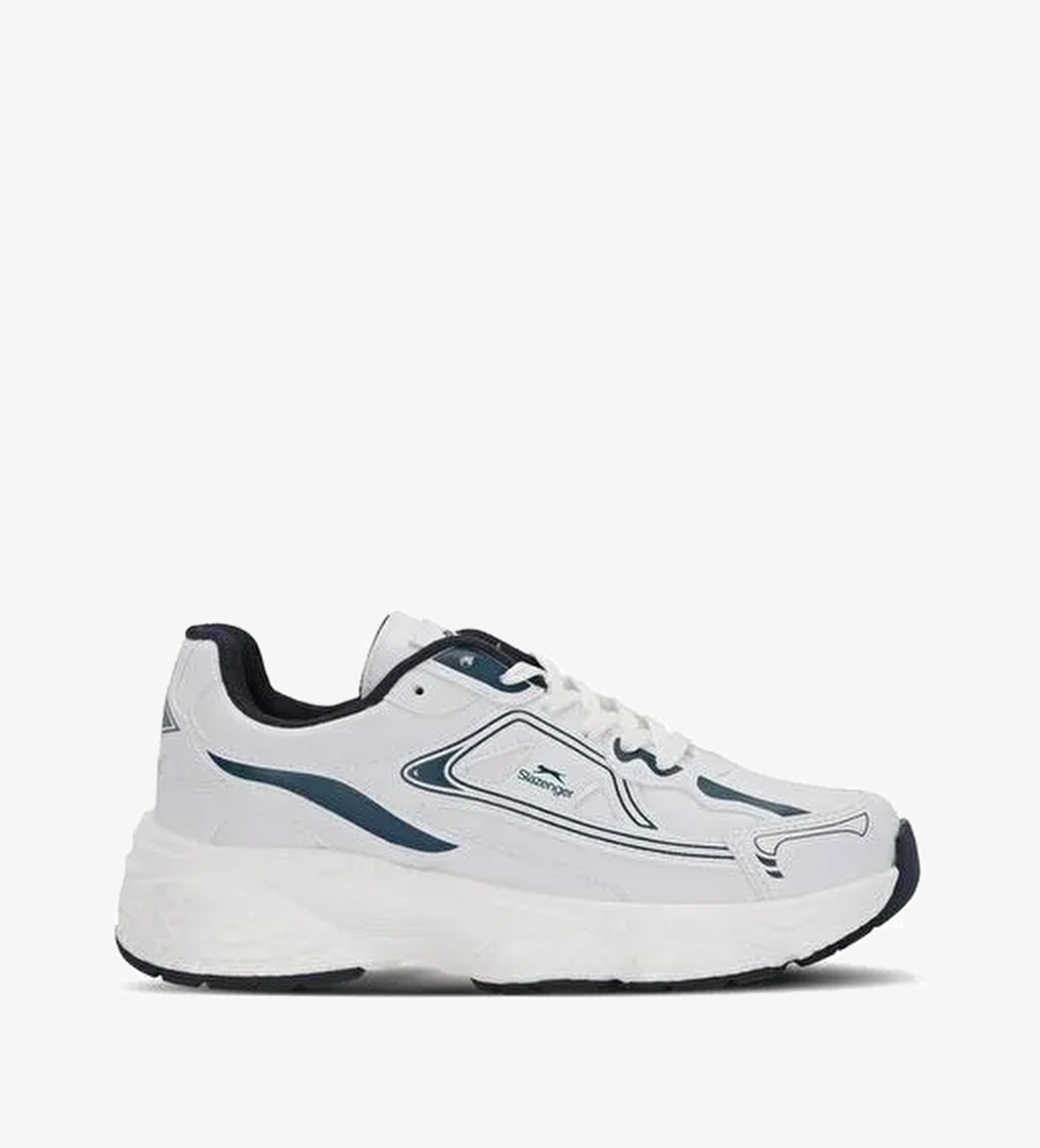 Slazenger ZAFIRA G Kadın Beyaz / Lacivert Koşu & Yürüyüş Spor Ayakkabısı - Görsel 1
