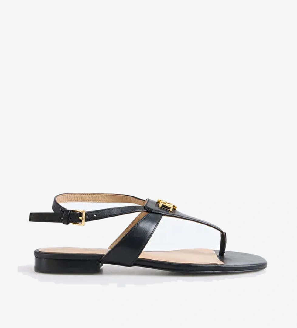 Lauren Ralph Lauren Lauren Ralph Lauren Siyah Kadın Sandalet 802959145001 model görseli