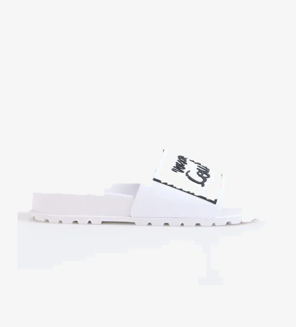 Versace Jeans Couture Beyaz Kadın Terlik 78VA3SQ2