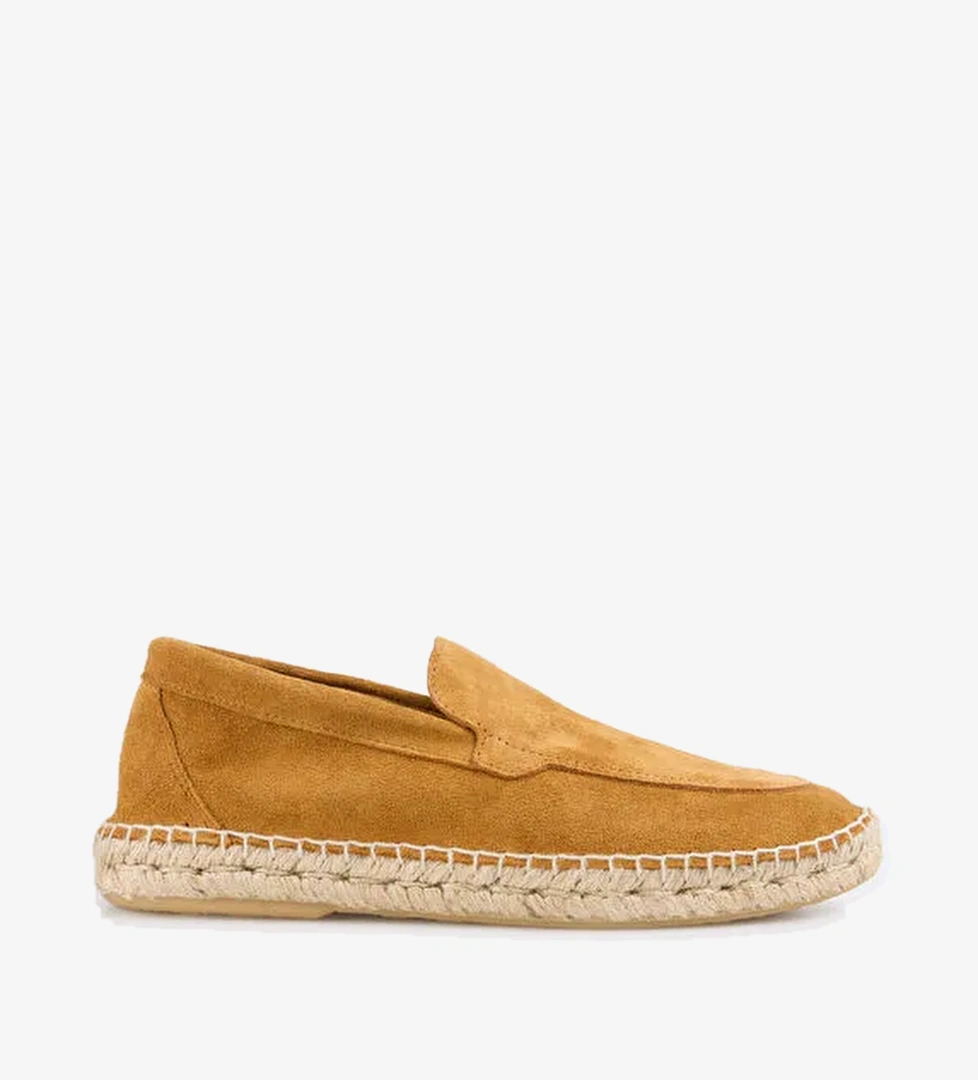 Abarca Taba Erkek Espadril MOCASIN LISO