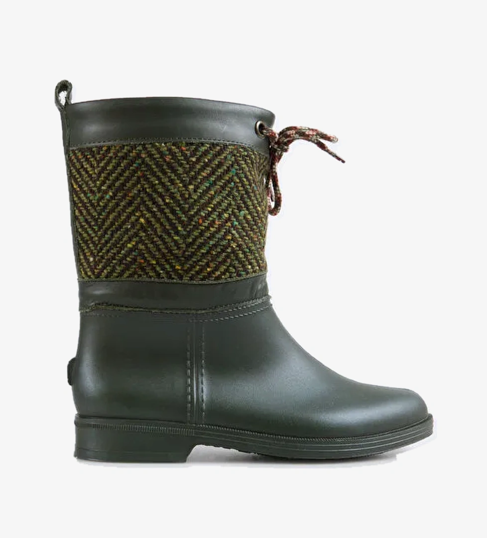 F By Fabrika Haki Kadın Çizme KANA