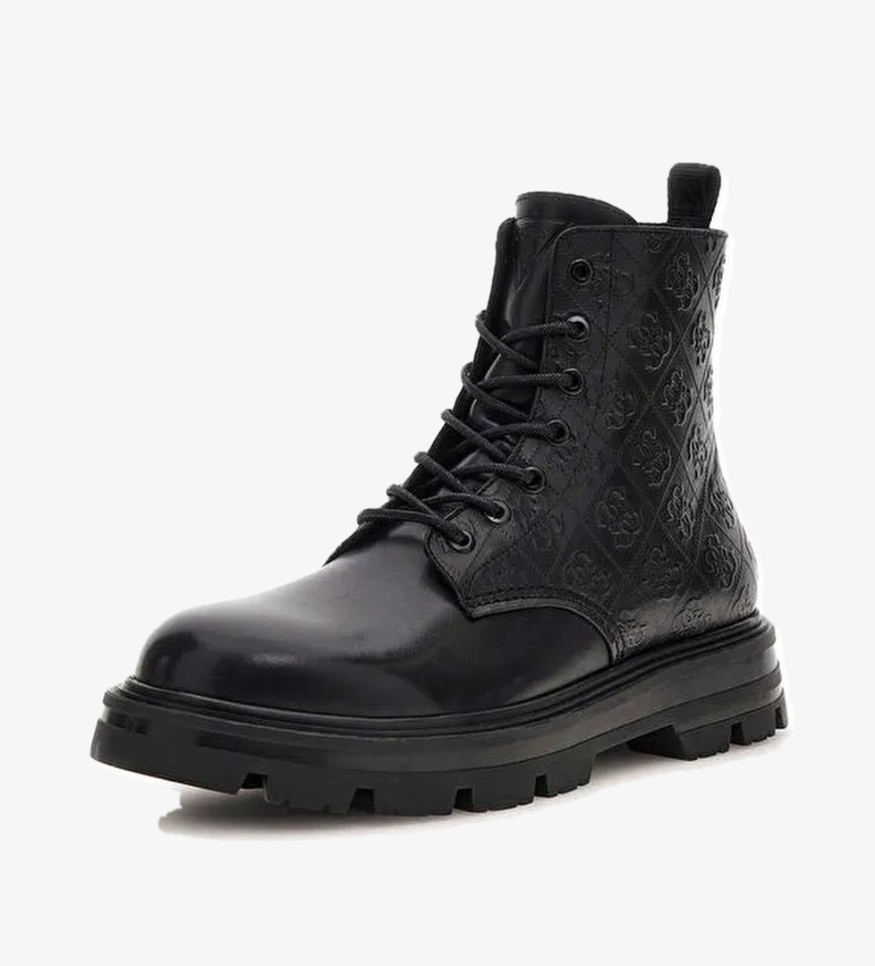 Guess Siyah Erkek Deri Bot GARDA - Görsel 1