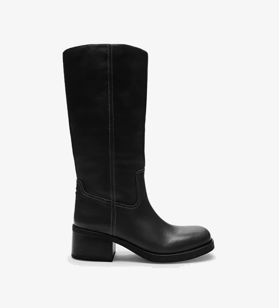 Coach Siyah Kadın Deri Çizme CCH81BLK - Görsel 1