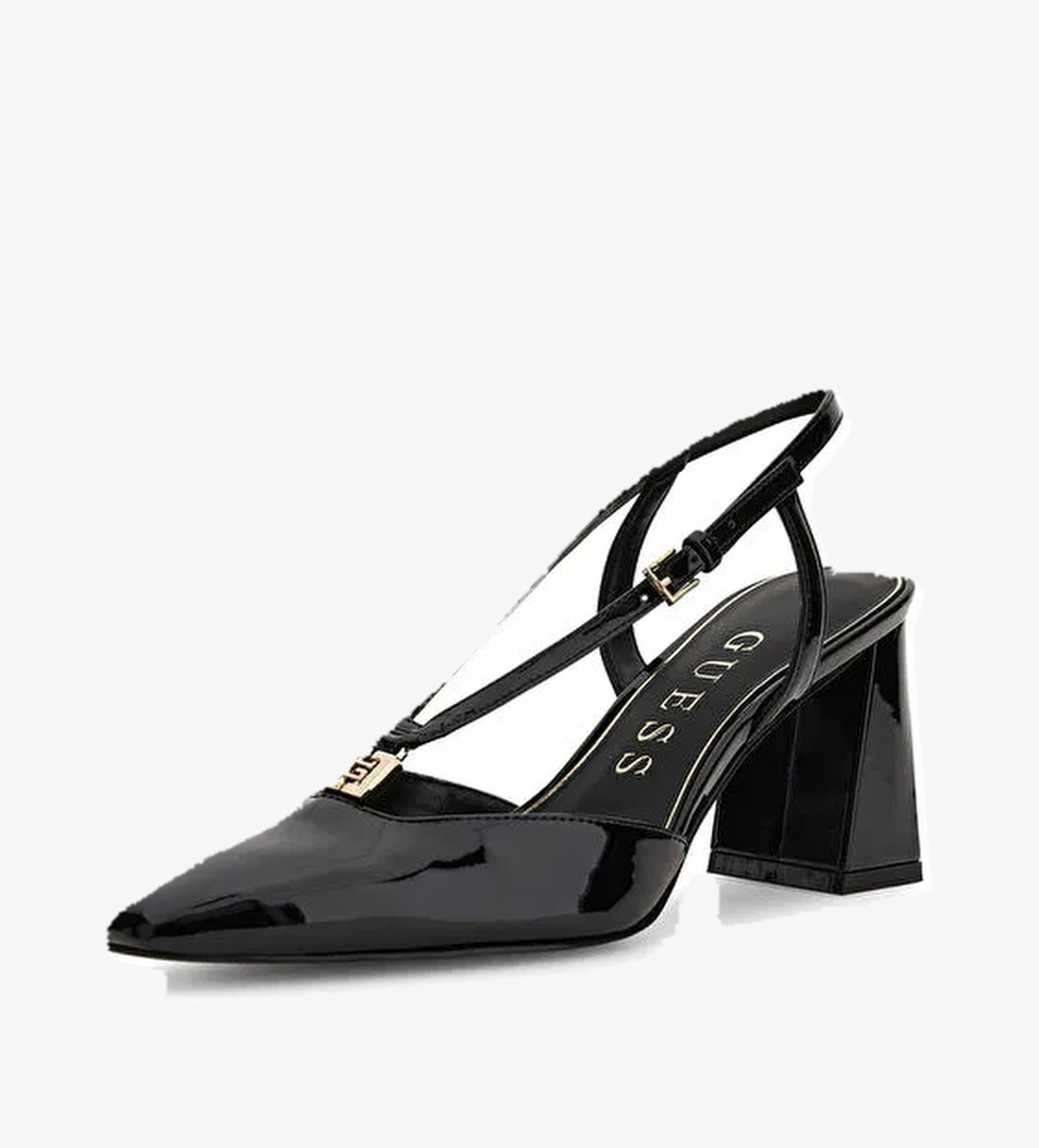 Guess Guess Siyah Kadın Topuklu Ayakkabı FLFVRSPAF05-BLACK model görseli