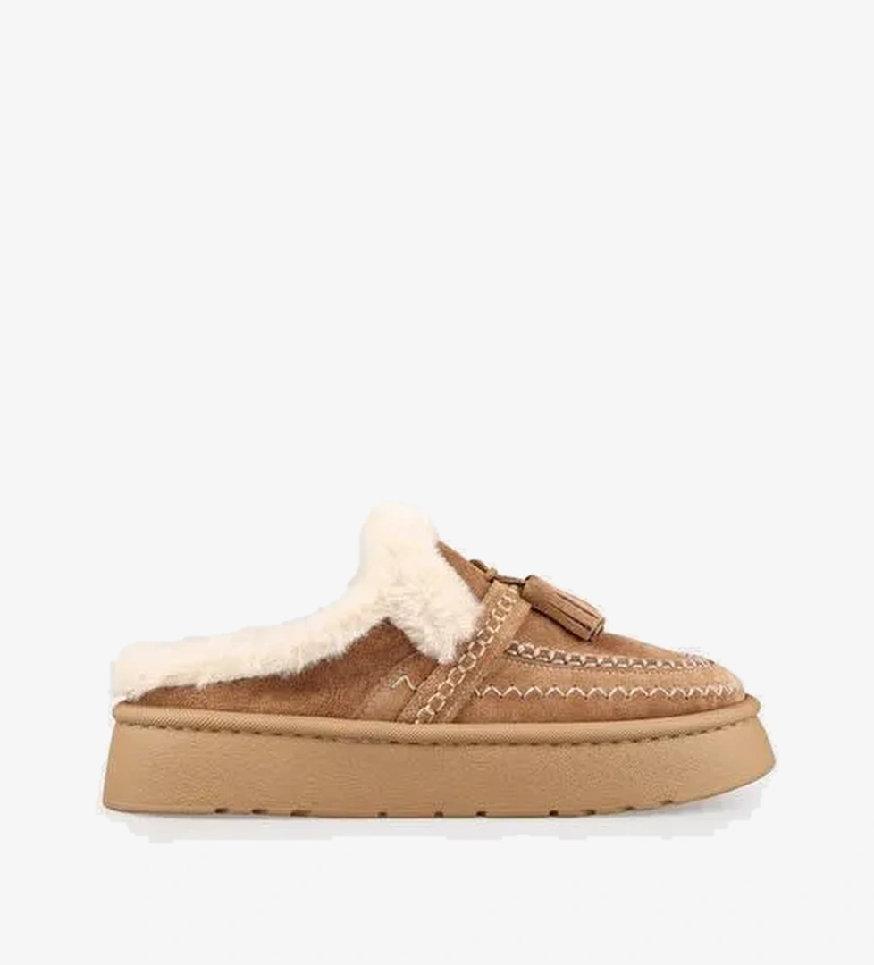 Naturel Deri Kadın Sabo - Görsel 1