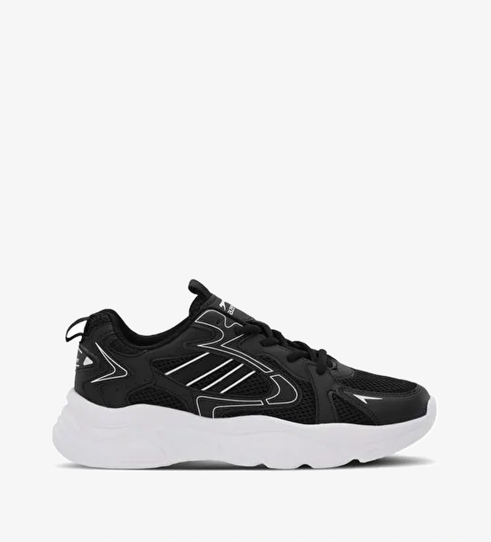 Slazenger INMORTAL I Erkek Siyah / Beyaz Koşu & Yürüyüş Spor Ayakkabısı - Görsel 1