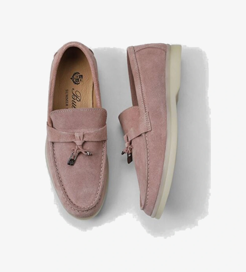 Bueno Bueno Shoes Pembe Süet Kadın Loafer 05ws101 Boyner'de! Pembe - 1. görsel