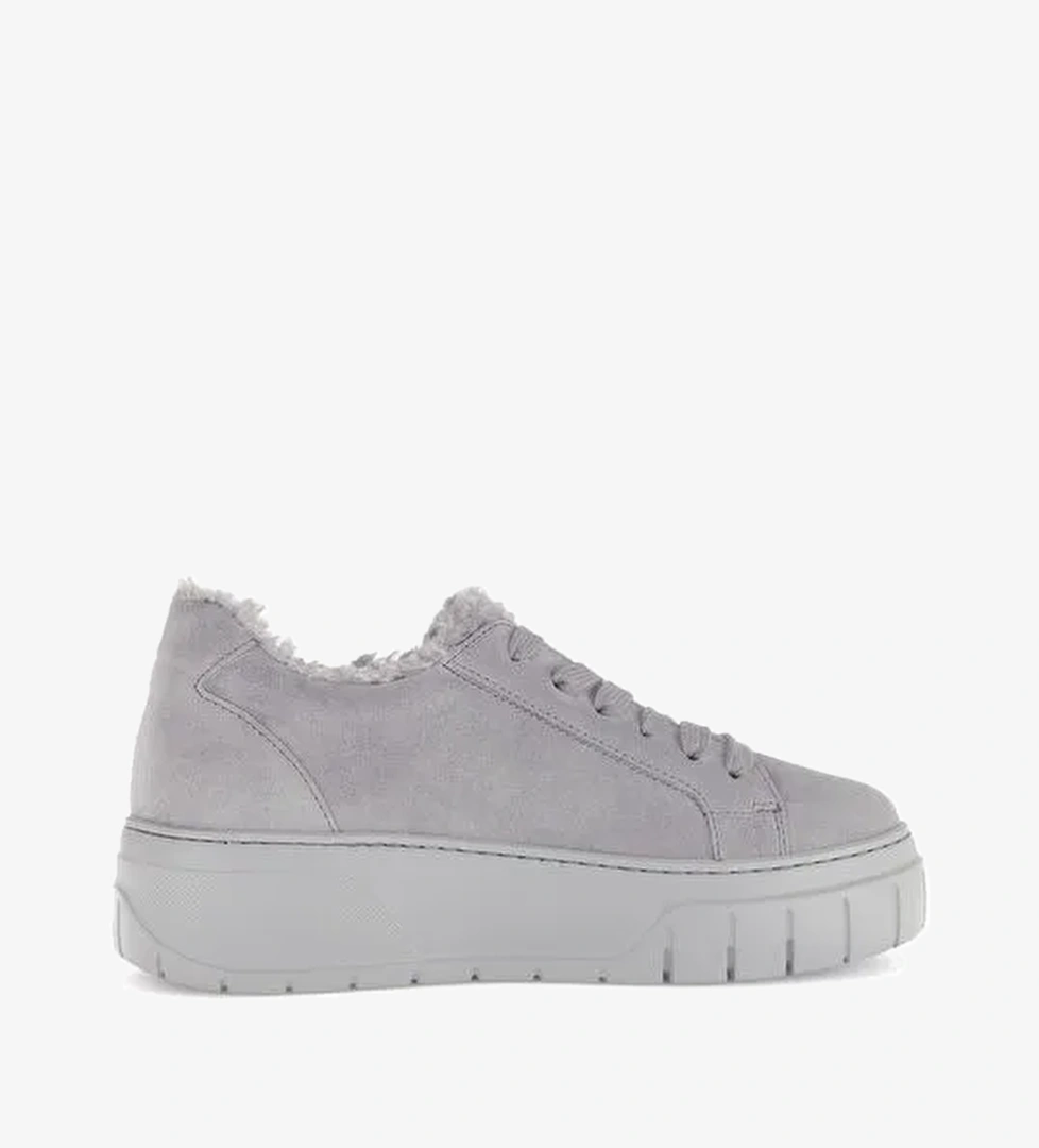 73221 Gabor Kadın Kürk Detaylı Sneaker 3.5-7.5 - Görsel 1