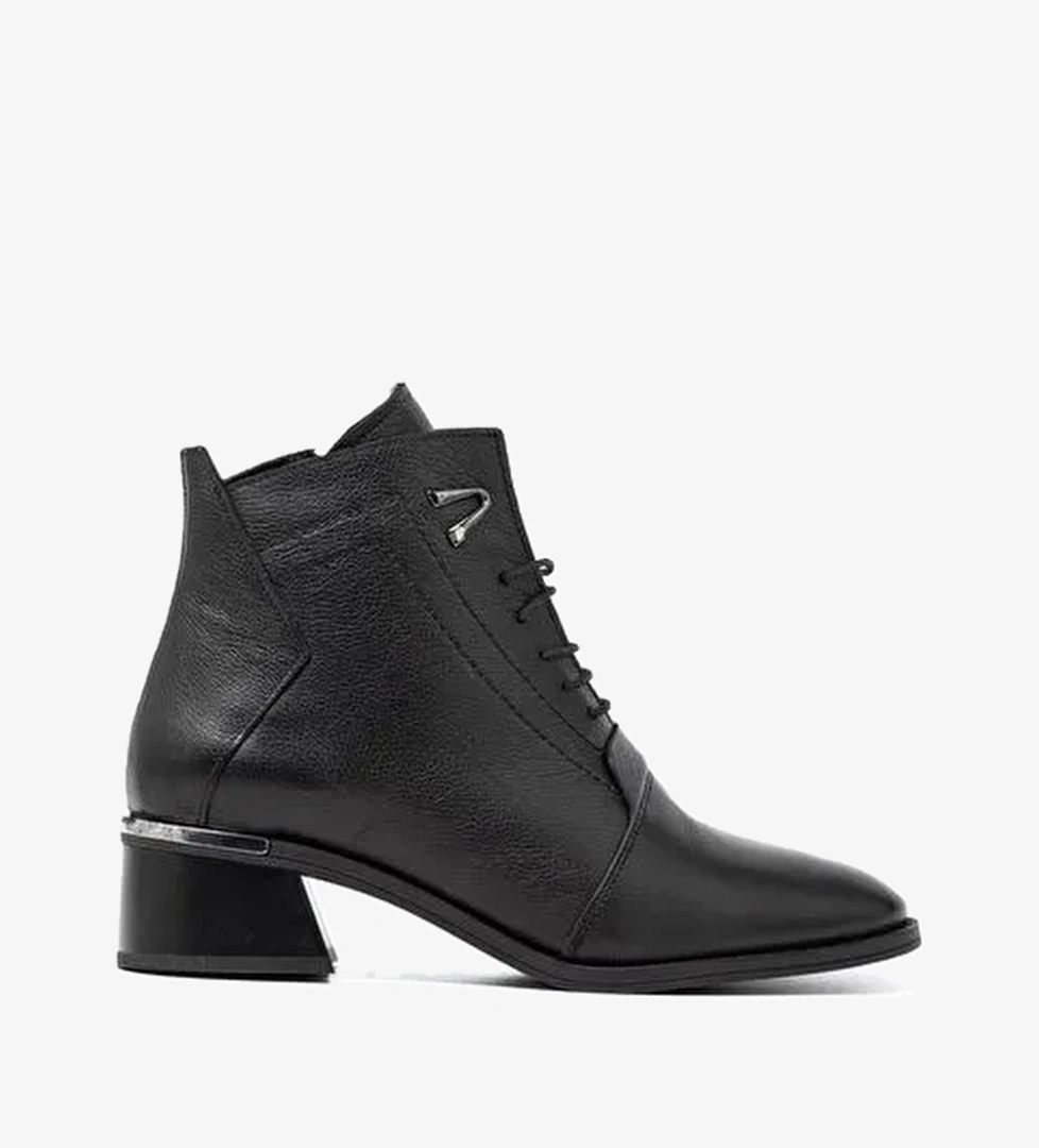 Kadın Bot SR-9781-1 John May Siyah - Görsel 1