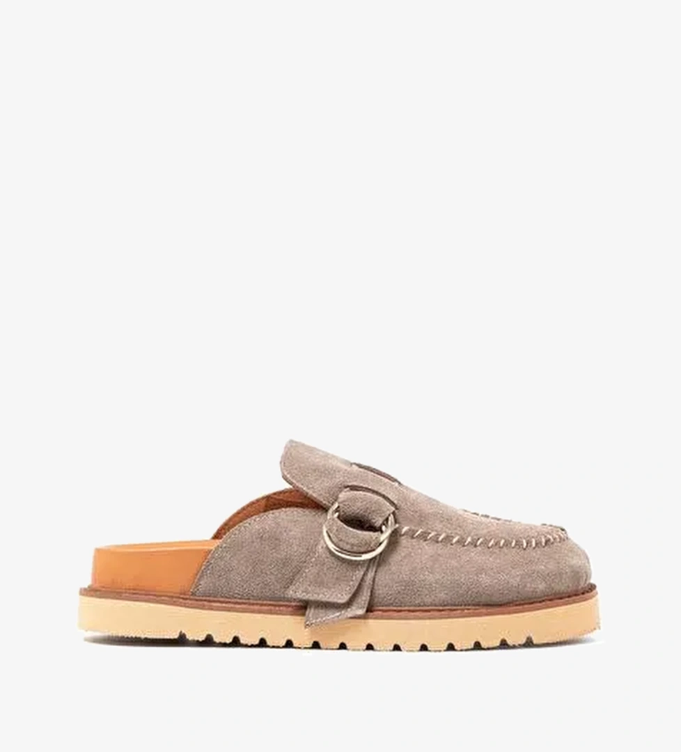 Kadın Terlik RC-26Y-180-59084 John May Bej Süet 17 - Görsel 1