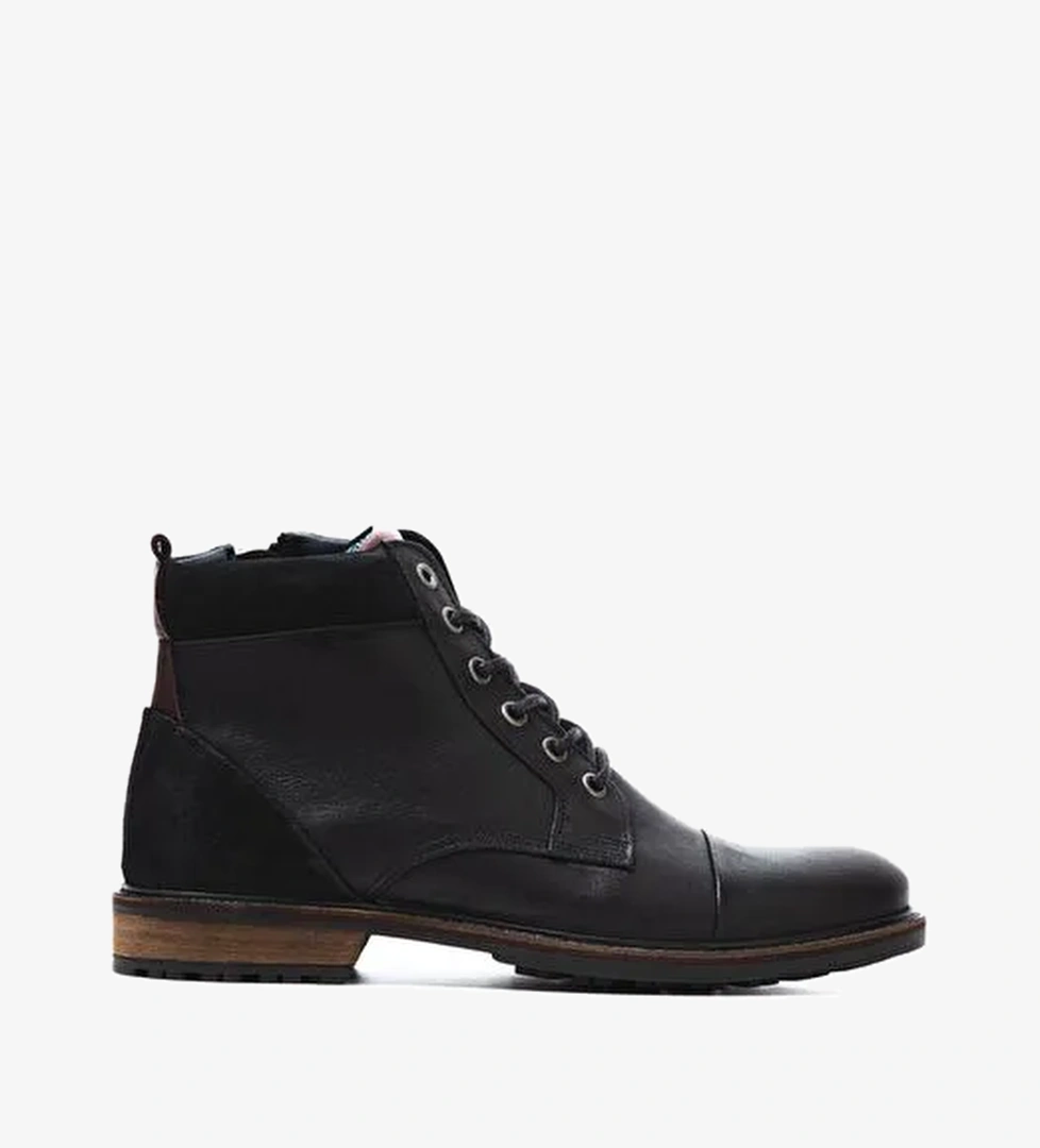 Erkek Bot 1041 020 WK-John May Orkut Suede Black - Görsel 1