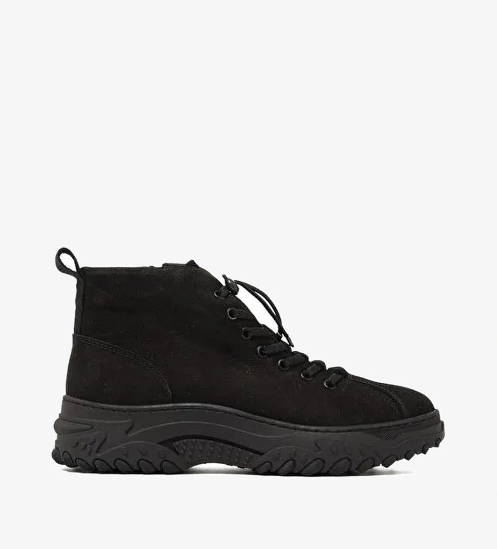 Kadın Bot MAR-25K-192-203 John May Siyah Nubuk - Görsel 1