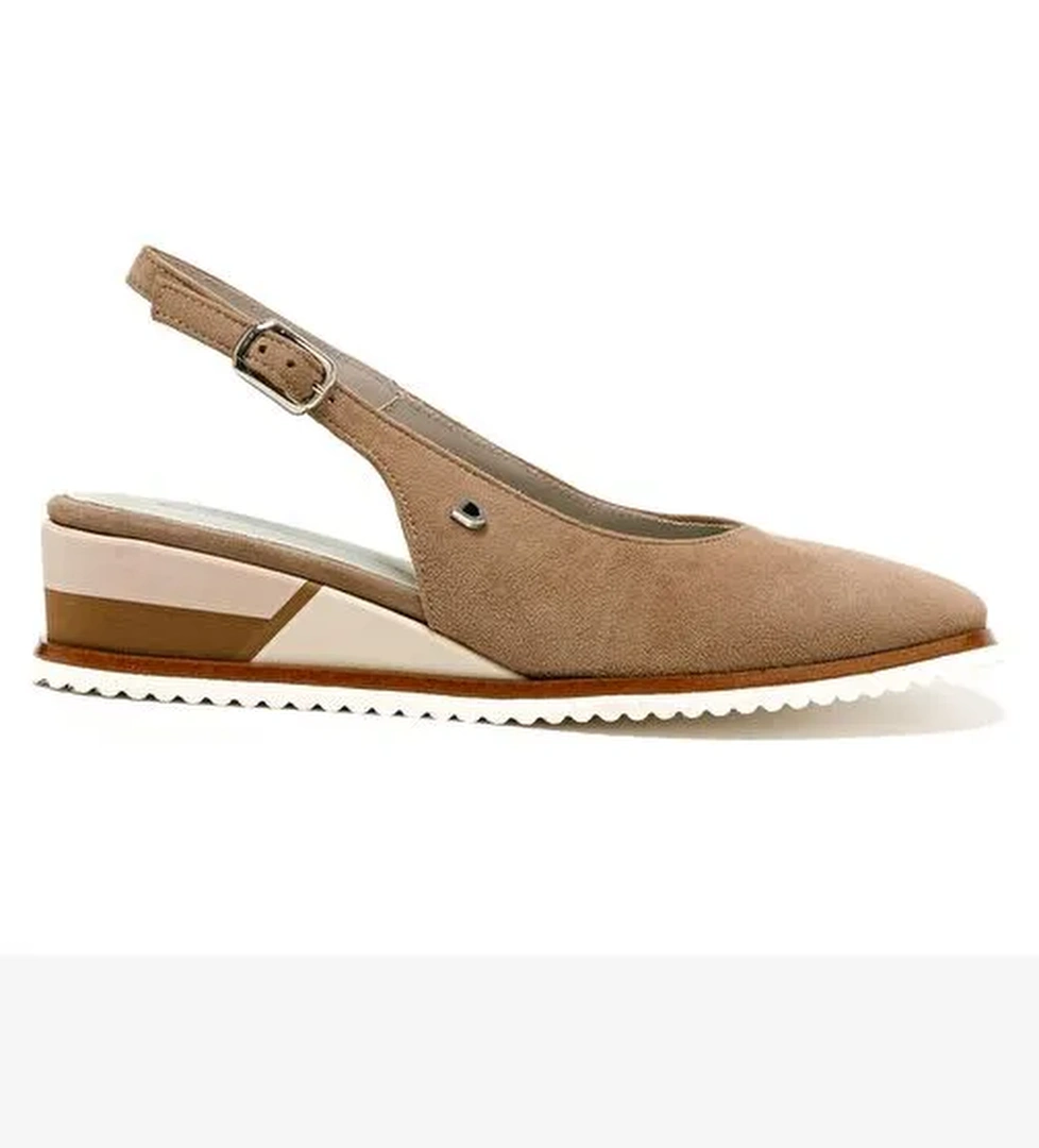 Kadın Sandalet 395716DP VA Donna Serena CAMOSCIO PELLE ANTE - Görsel 1