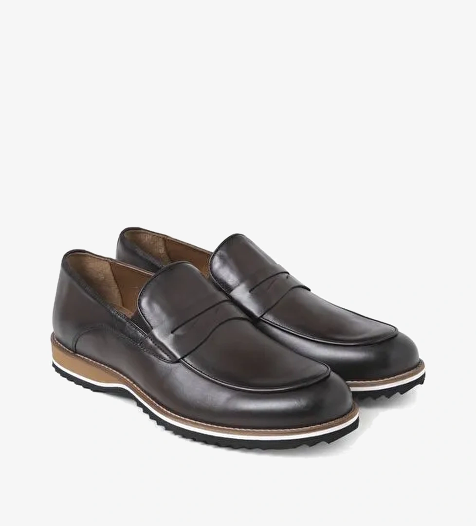 Erkek Sneaker ( Günlük) KA-E403 John May Soft Eva KAHVE BRNIS - Görsel 1