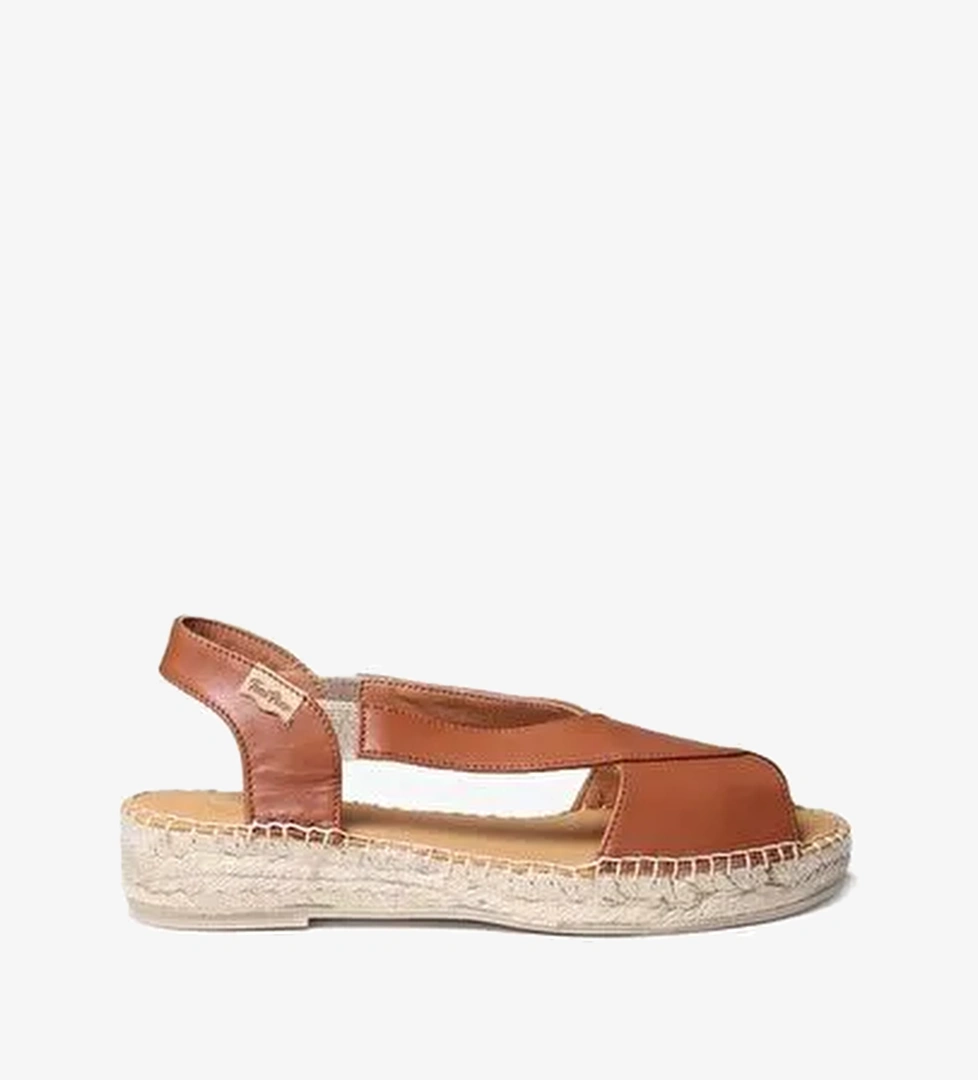 Kadın Sandalet Elda-P Toni Pons Nougat - Görsel 1