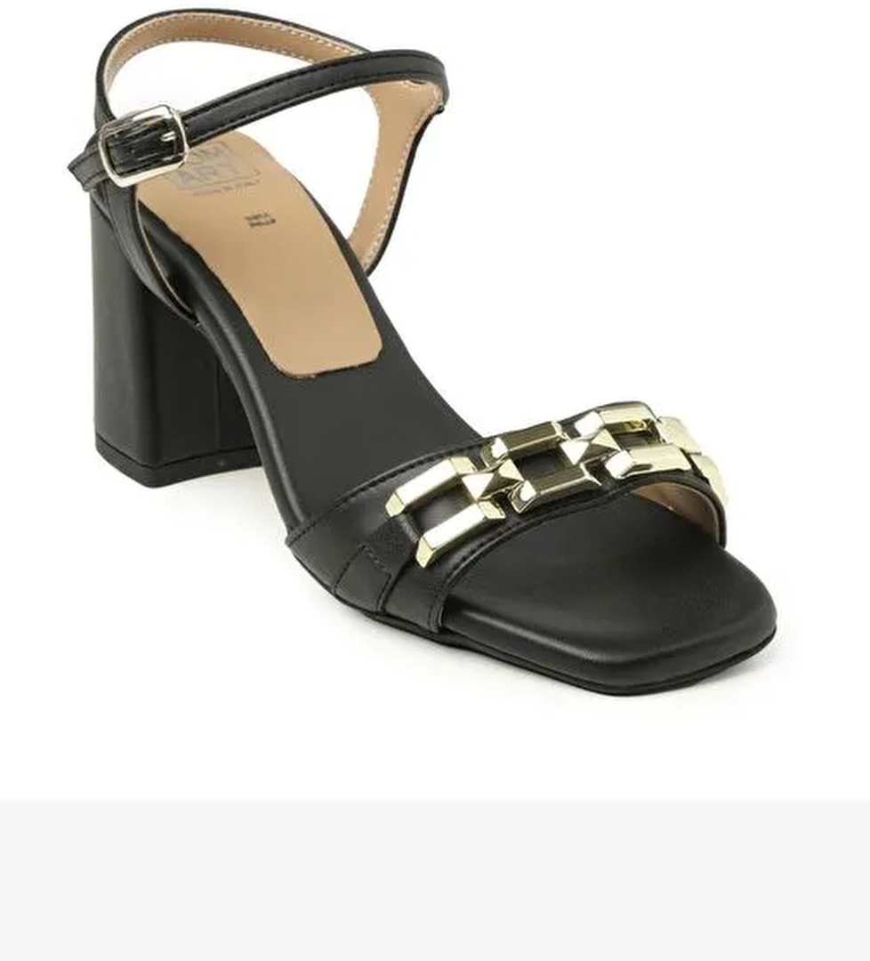 Kadın Sandalet 7D5146 Comart 5146 Tender Lia Nero - Görsel 1