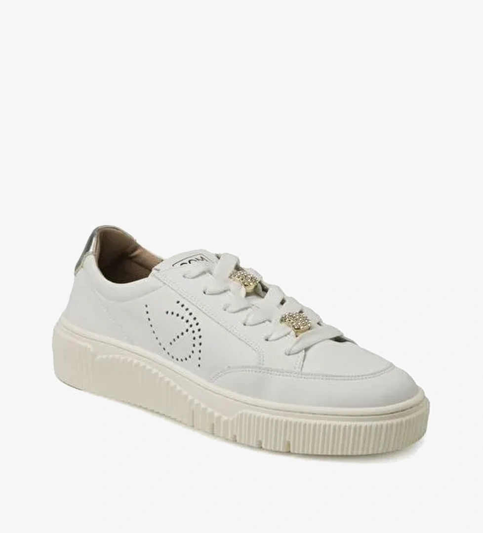 Kadın Sandalet 6H5240 Comart 5240 Micro Tech Bianco - Görsel 1