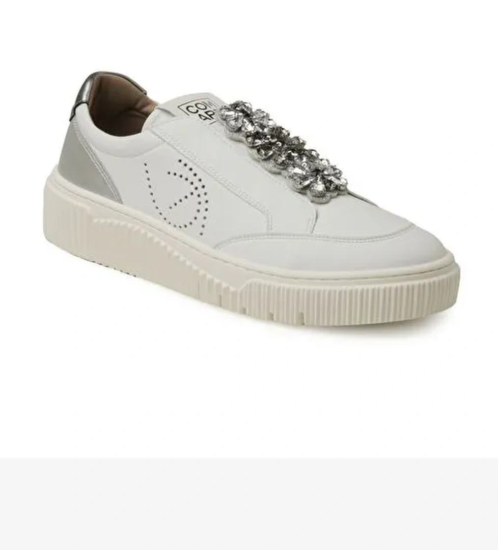 Kadın Sandalet 6H5168 Comart Micro Tech Bianco - Görsel 1