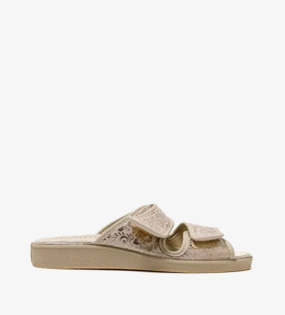 Kadın Sandalet 5688 Green Life STRETCH WOMEN'S FOOTWEAR Beige - Görsel 1