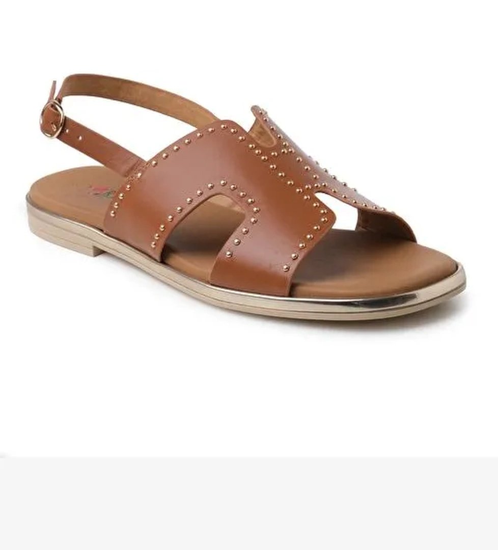 Kadın Sandalet 71243-E4 Repo Cuoio - Görsel 1