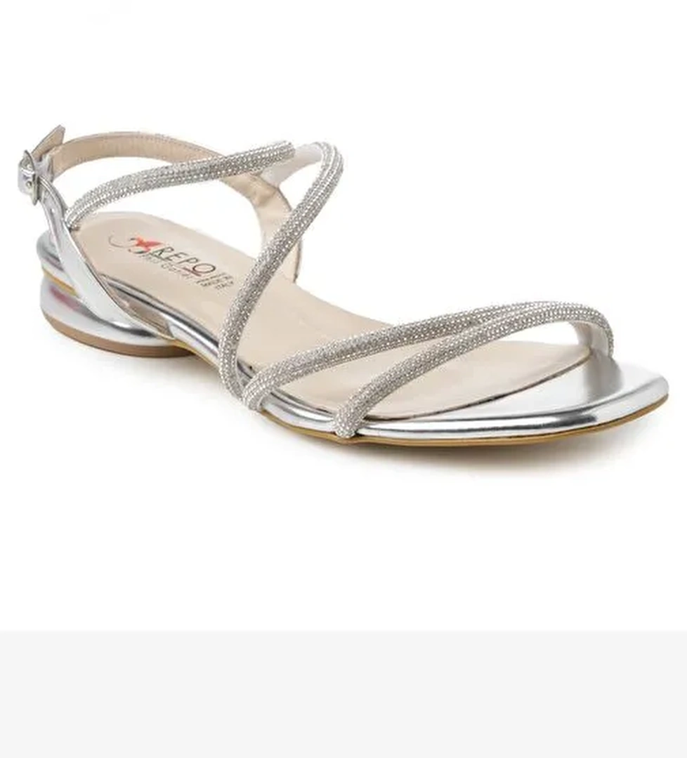 Kadın Sandalet 40601-E4 Repo Argento - Görsel 1