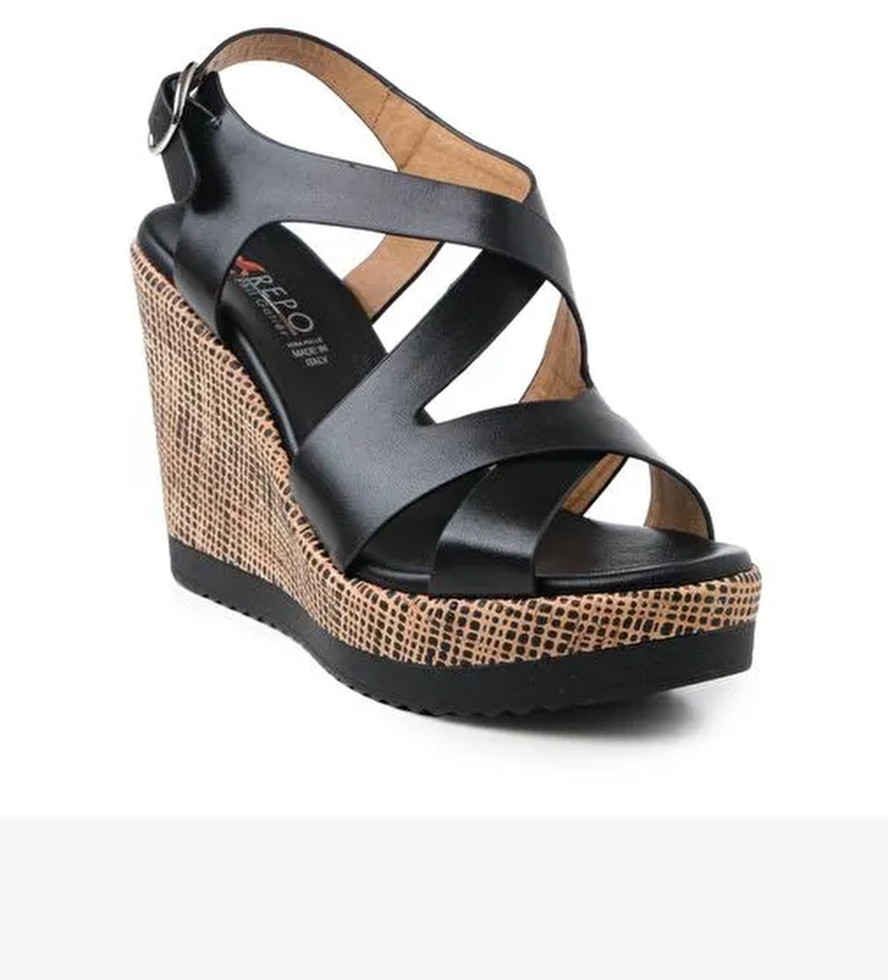 Kadın Sandalet 52231-E4 Repo Nero - Görsel 1