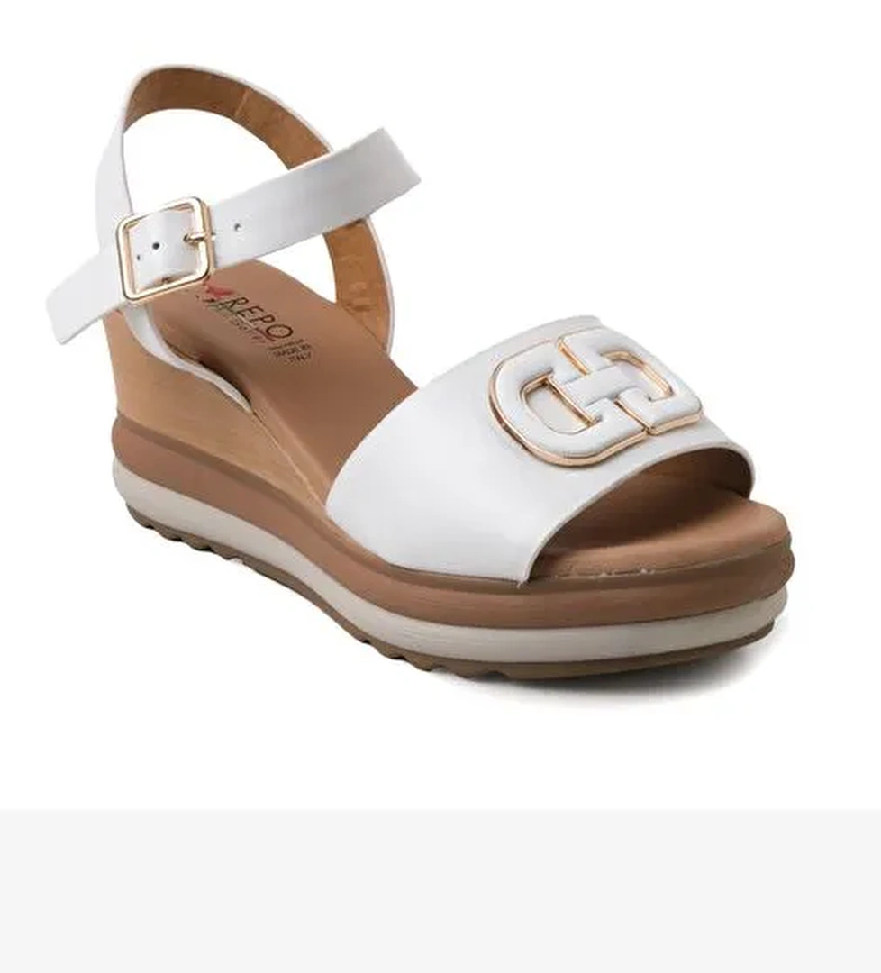 Kadın Sandalet 20281-E4 Repo Bianco - Görsel 1