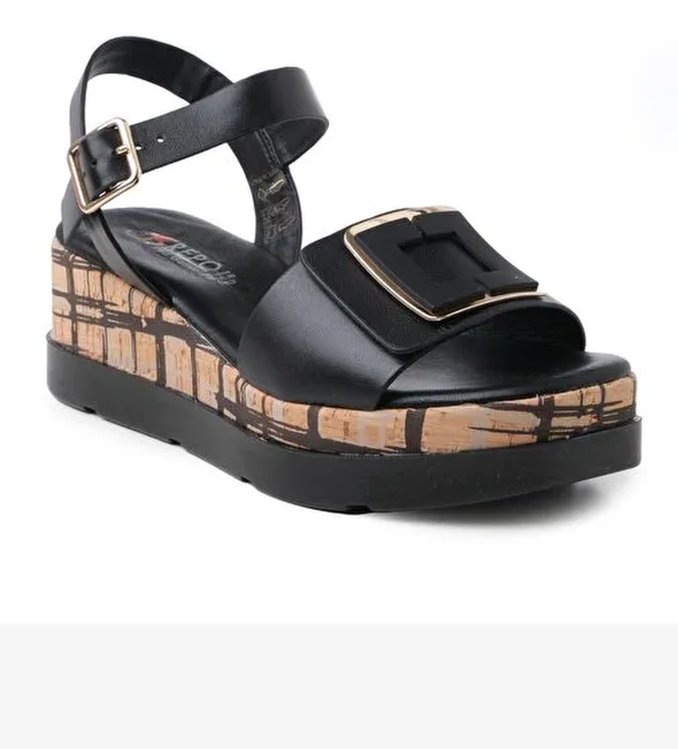 Kadın Sandalet 50240-E4 Repo Nero - Görsel 1