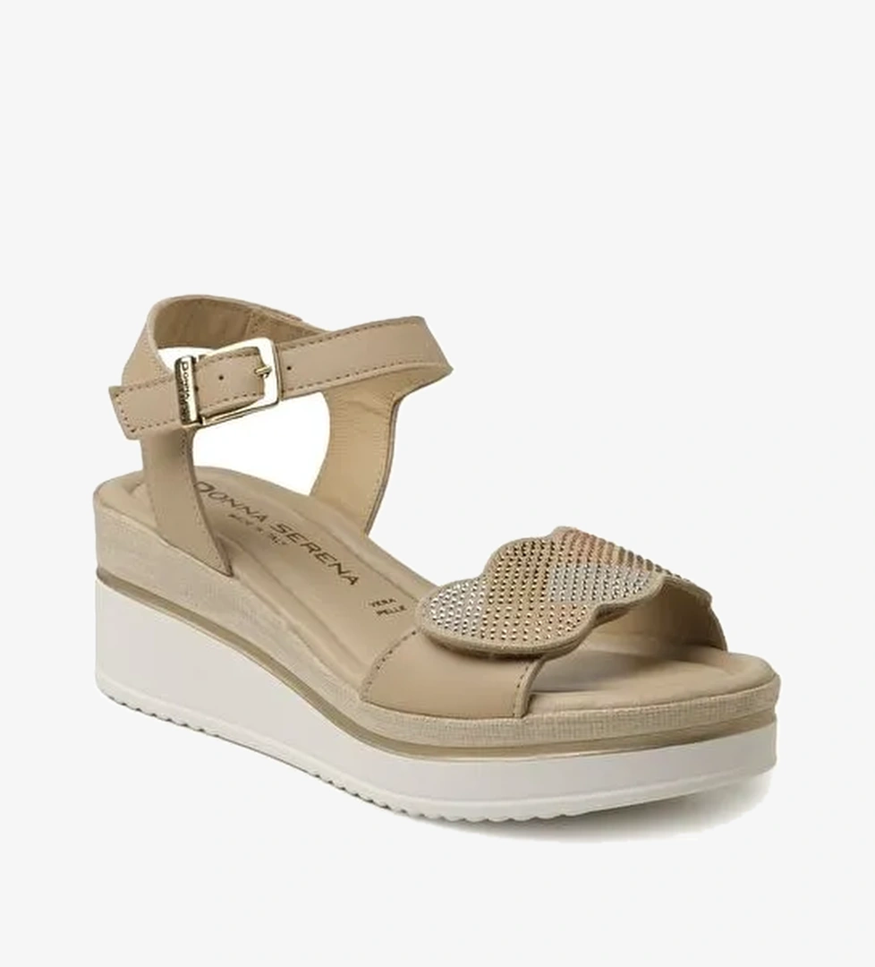 Kadın Sandalet 195217DP Donna Serena VARIANTE 5217DP Beige - Görsel 1