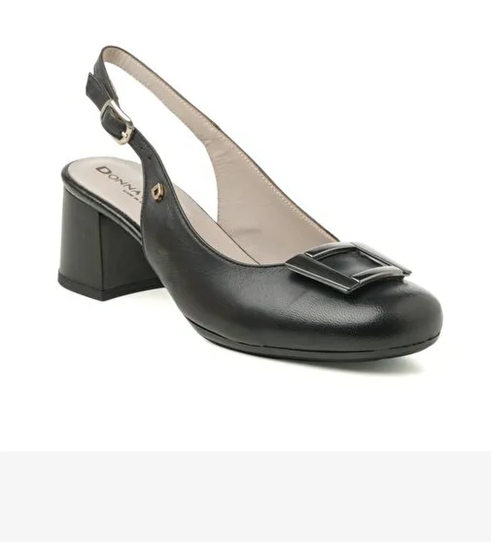 Kadın Sandalet 7E5160DP Donna Serena Nero - Görsel 1