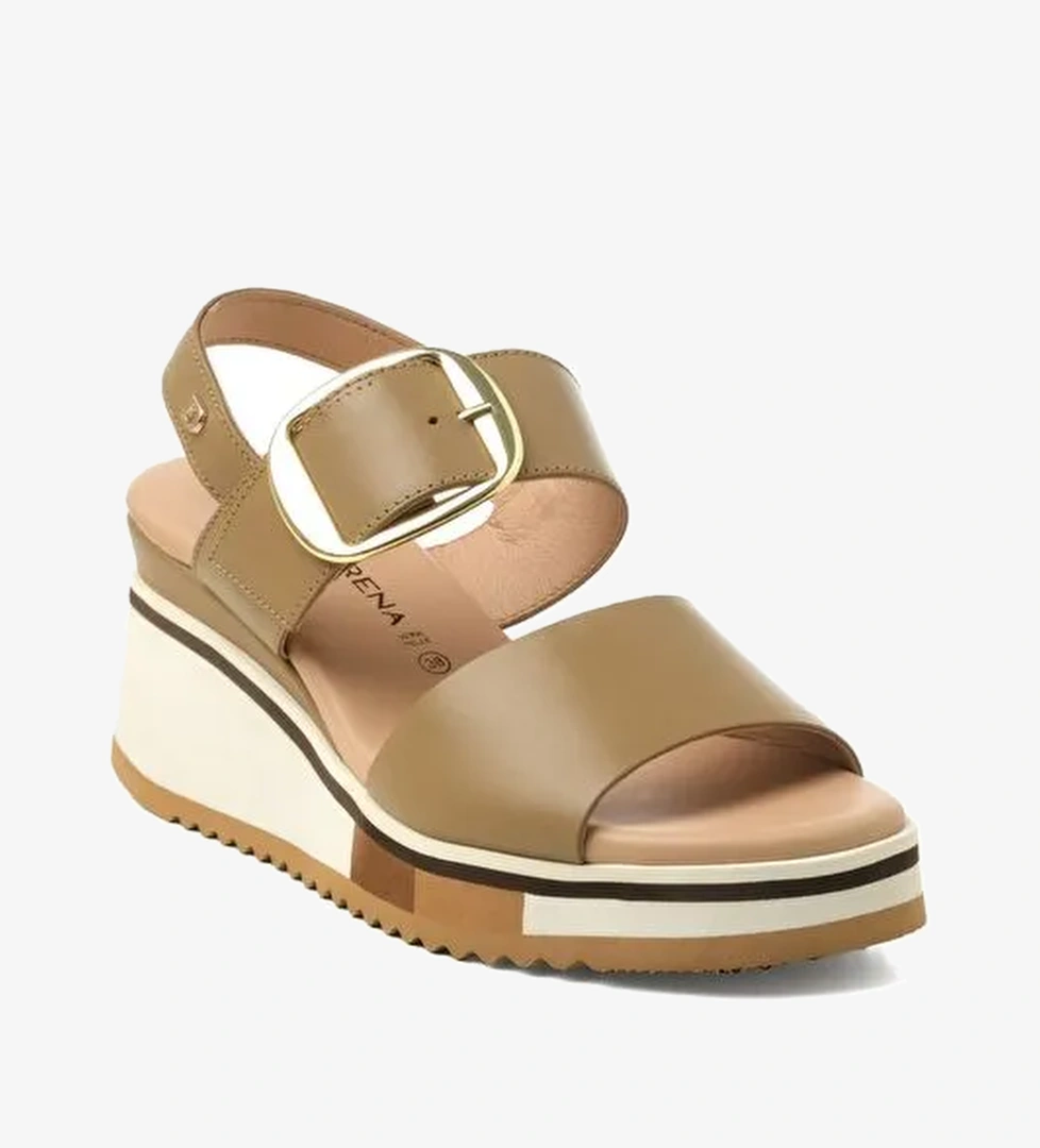 Kadın Sandalet 2F5126DP Donna Serena TOMAIA 5126 DP Cuoio - Görsel 1