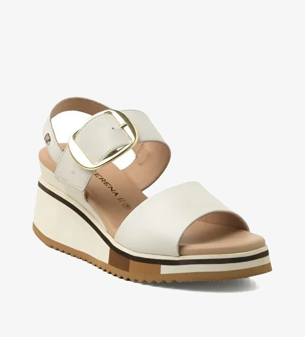 Kadın Sandalet 2F5126DP Donna Serena TOMAIA 5126 DP Bianco - Görsel 1