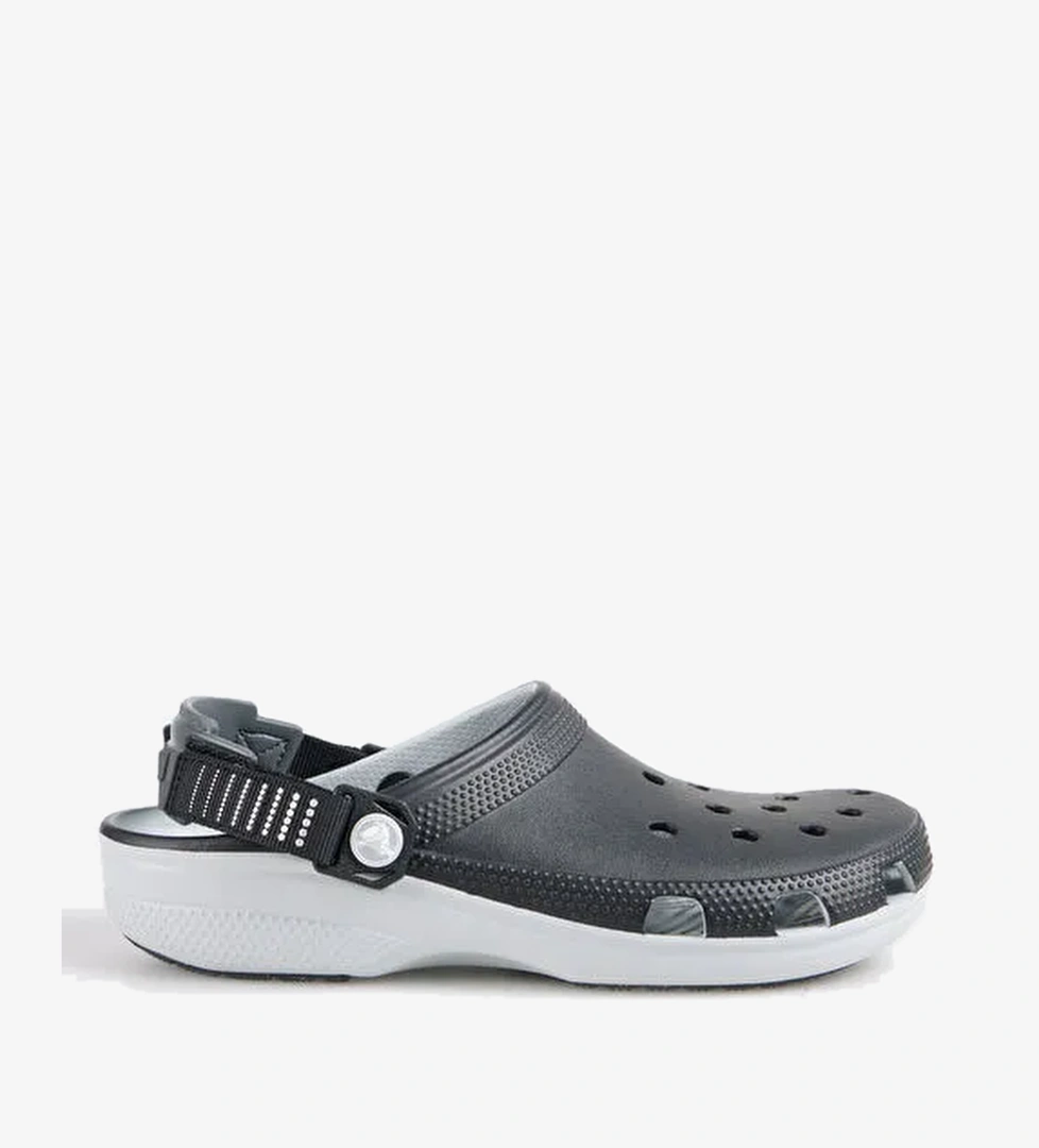 Crocs Crocs Bej Siyah Erkek Plaj Terliği Classic Turbo Clog model görseli