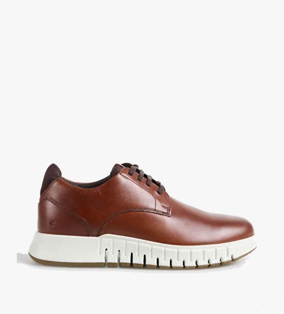 Ecco Ecco Siyah Kahverengi Erkek Sneaker Gruuv Studio M Derby model görseli