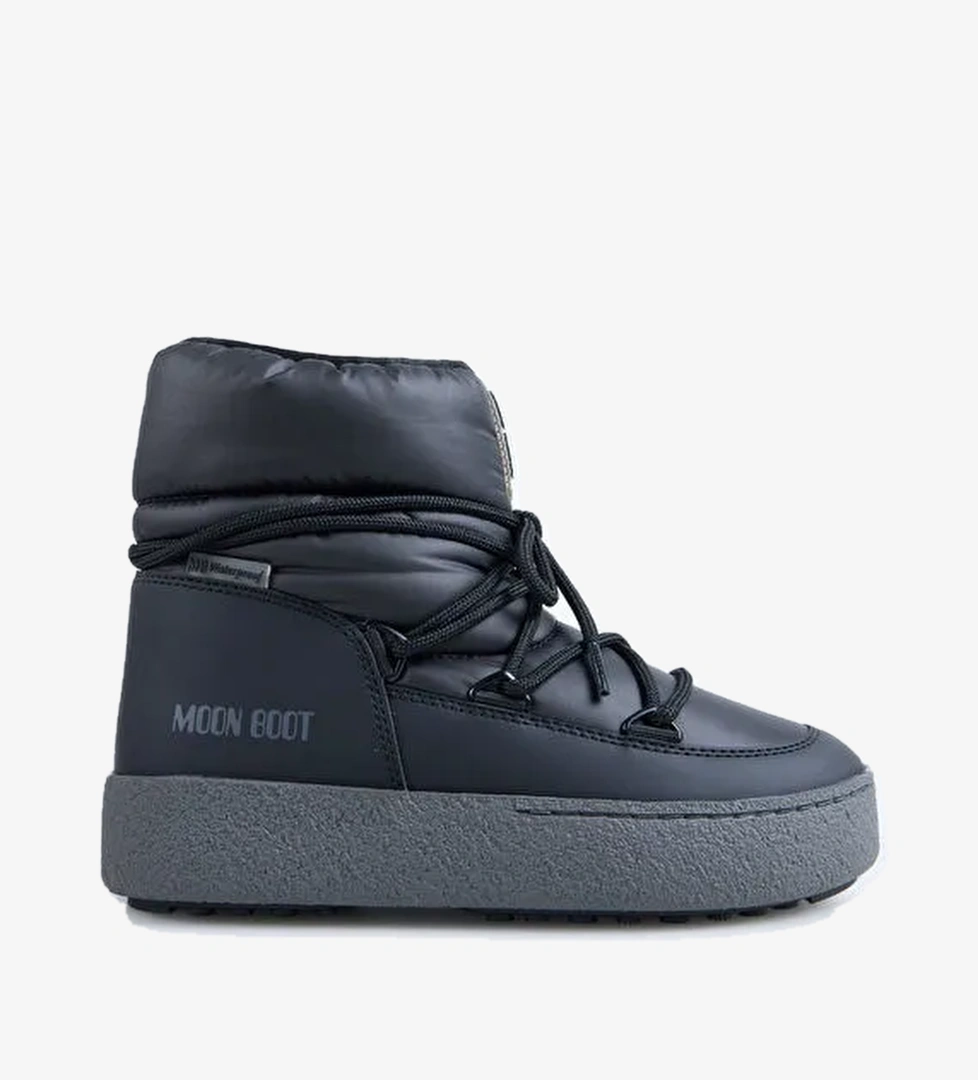 Moon Boot Siyah Kadın Kar Botu MB LTRACK LOW NYLON WP